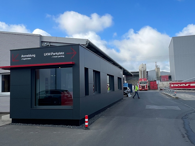 2022 Anbau Spedition Bürobox